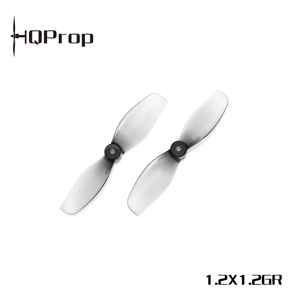 2Pairs HQProp Ultralight Whoop Prop 1.2X1.2(31MM) 1.2inch 2-blade Propeller Positive Negative Paddle 1mm Shaft Hole For RC Drone