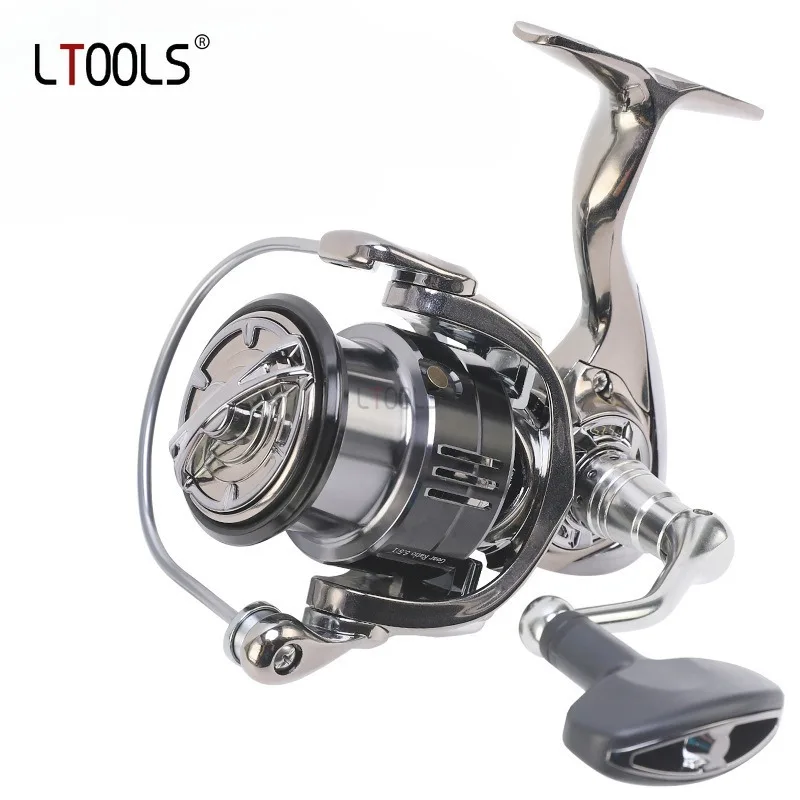 

5.2:1 Spinning Reel Max Drag 8Kg 12+1BB Carp Fishing Reel SWC1000-5000 Aluminium Spool Spinning Saltwater Wheel Pesca Reels