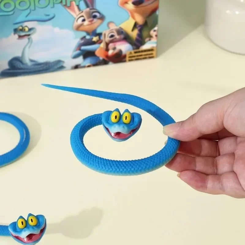 Zootopia Gary De Snake الرسوم المتحركة * ^ * نموذج الرسوم المتحركة الطرفية٪ # دمية شخصية - زخرفة متحركة رائعة!! ! #5