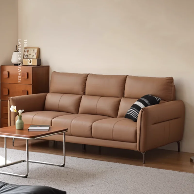 Leather Minimalist Living Room Sofas Office Modern Luxury Designer Outdoor Sofa Relaxing Couch Tumbonas Playa Library Furniture