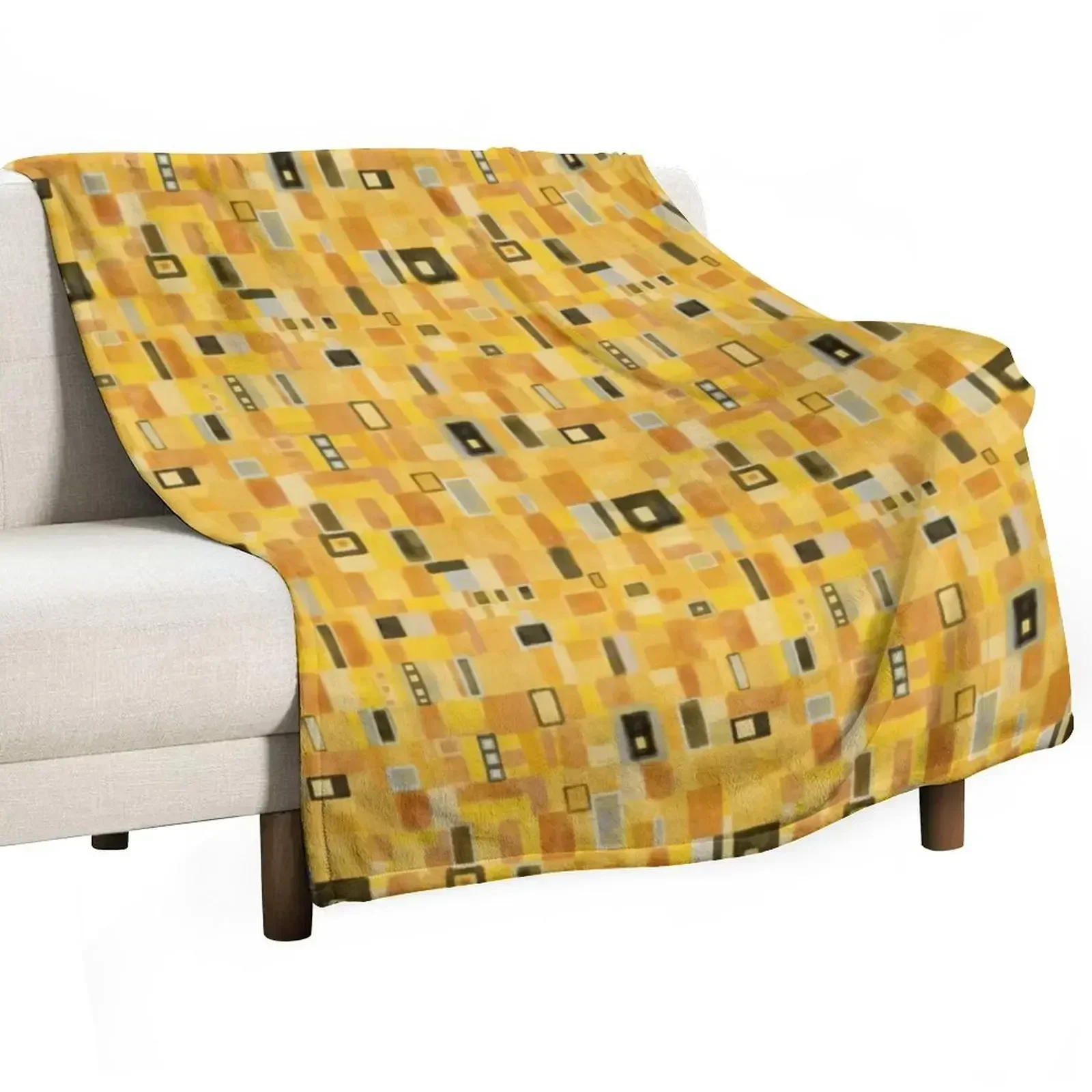 

Klimt Pattern Throw Blanket Decorative Throw anime wednesday Tourist Blankets