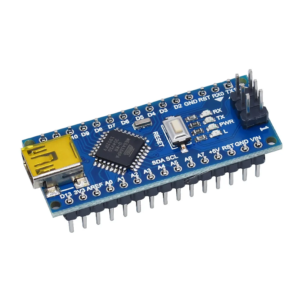 Arduinos NANO V3.0 Atmega328P ミニ USB ケーブル 5V CH340G ドライブ学習モジュール開発ボード Arduino Nano V3 互換
