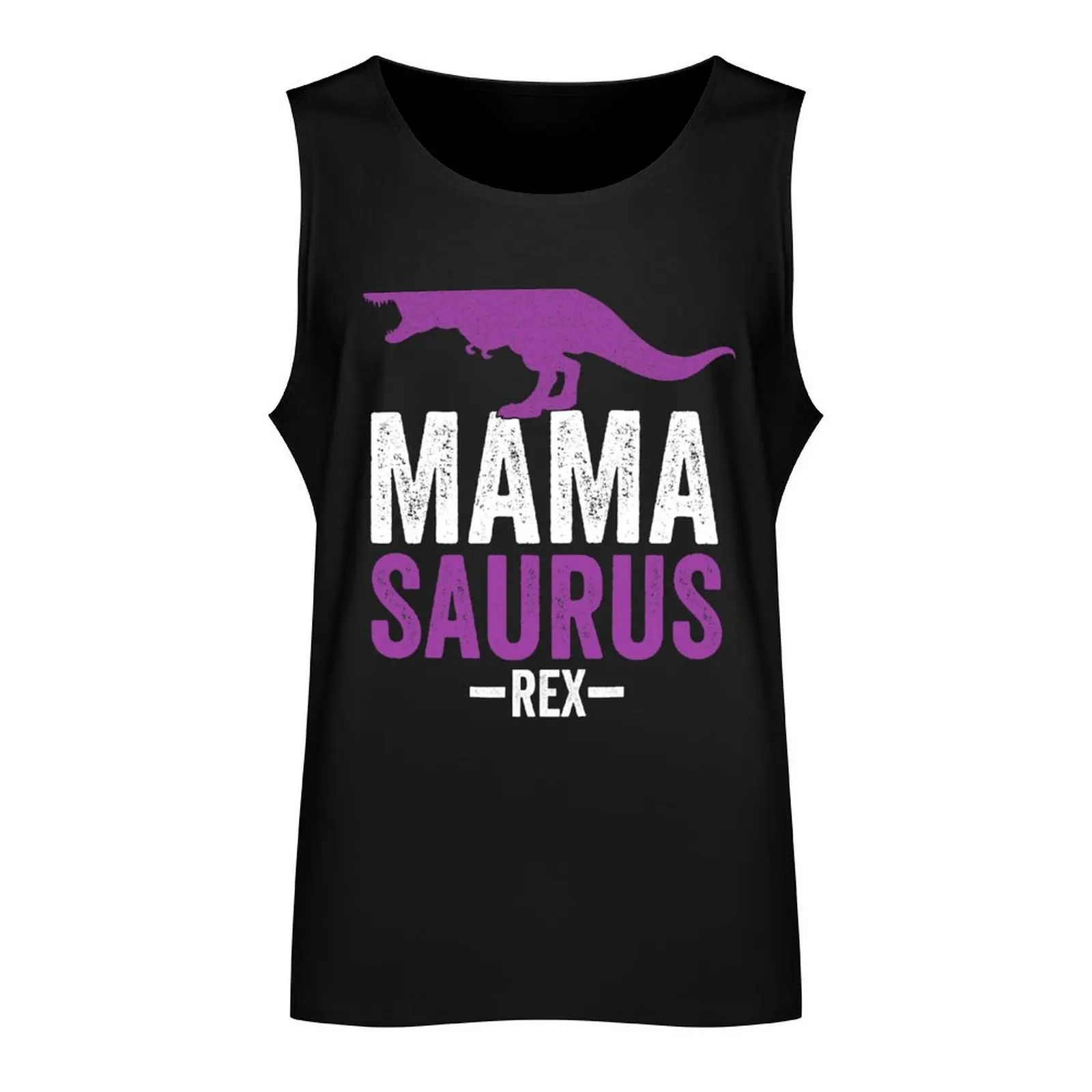 Mama Saurus Rex - Mother's Day - Mom Life Tank Top summer Men's tops sleeveless vest men mens gym clothes