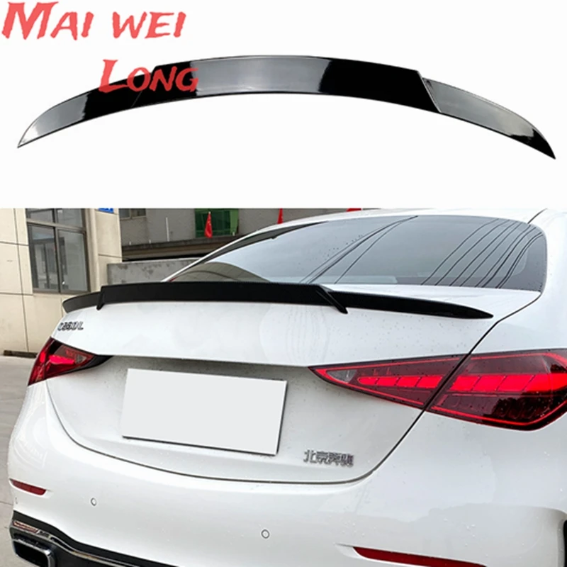 

For Mercedes Benz C Class W206 C200 C260 C300 2022+ for Rear Top Spoiler Wing Exterior Modification