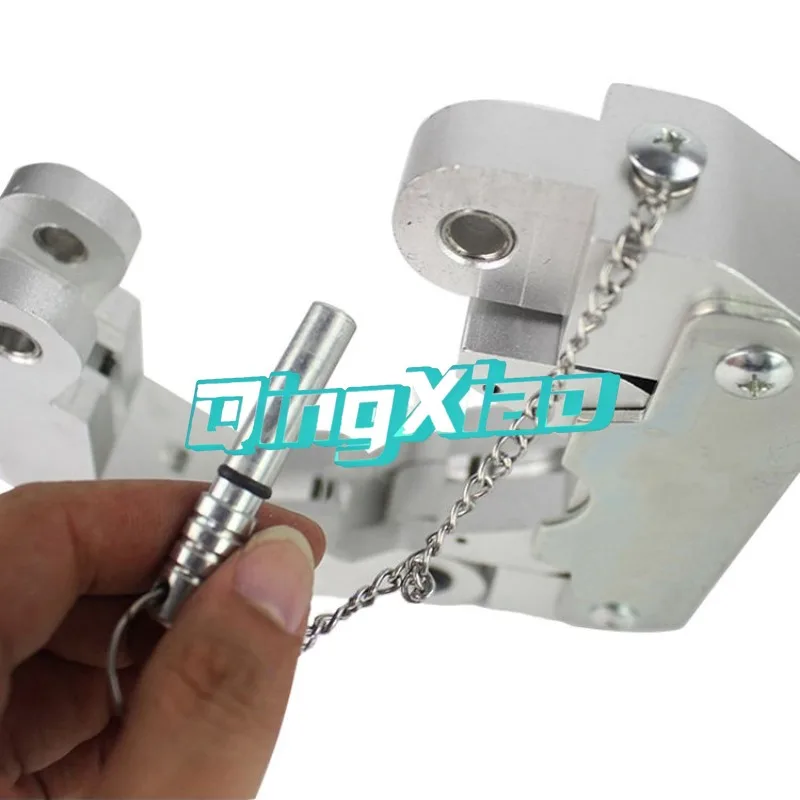 Mini Portable Manual Hydraulic Hose Crimper For Automotive AC Air Conditioning Pipe Press Tool Hand Held Crimping Machine