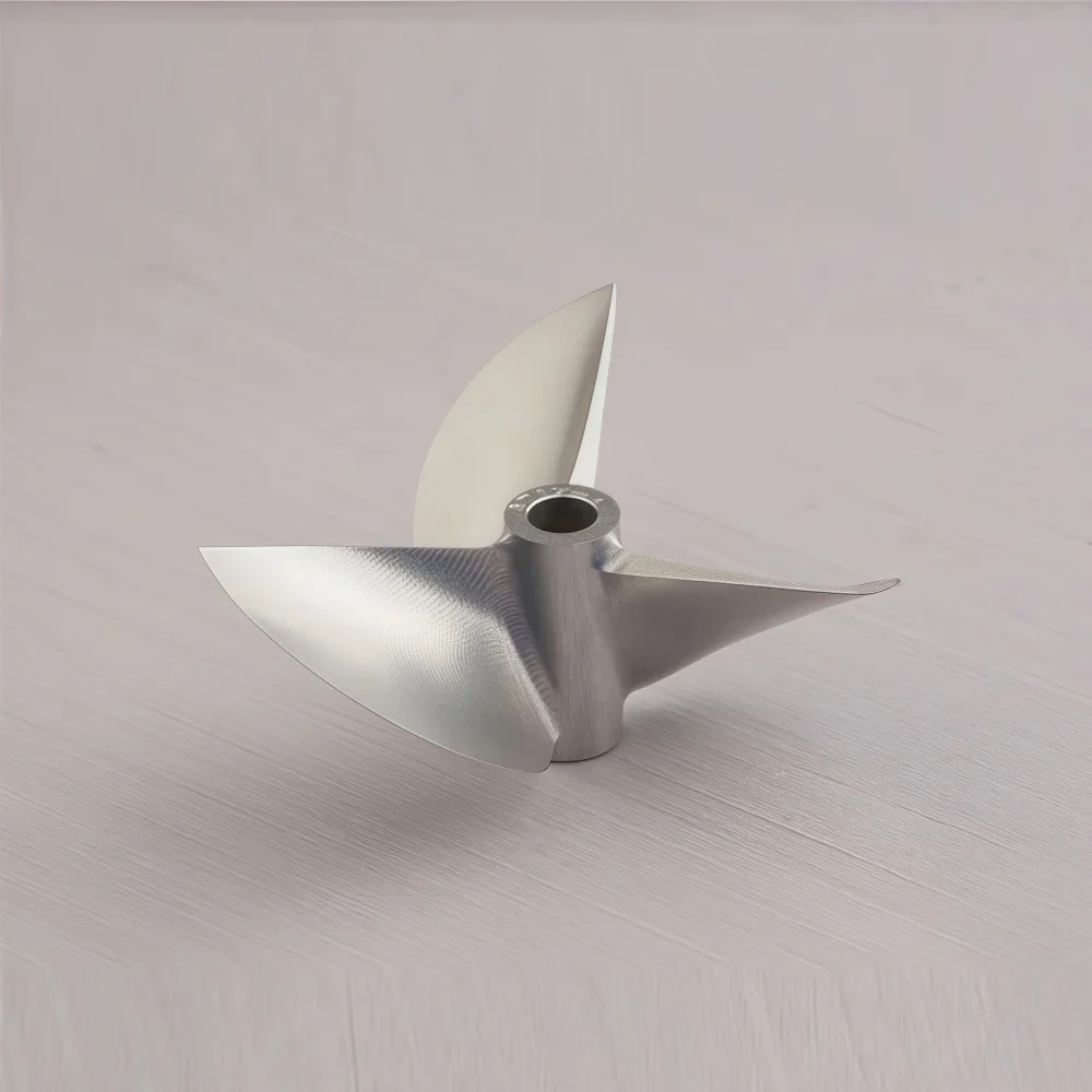 

FATJAY 1pc RC boat 6014 propeller 3-blade 4.76mm 3/16" shaft size 60mm outer diameter pitch 1.4" CNC aluminum alloy prop