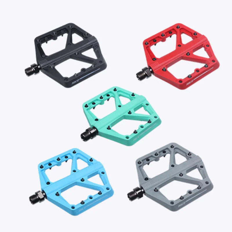 

Ultralight Nylom MTB Bicycle Pedals with Sealed Bearings Flat Platform for Mountain Road Bike BMX - Pedal Parts Set