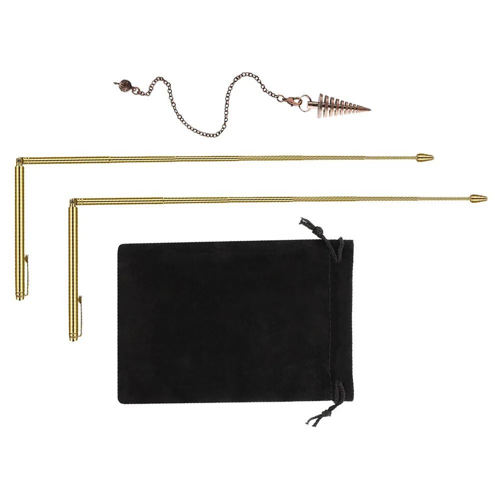 3 Copper Divining Rods And Dowsing Pendulums For Healing And Water Divining Test Measurement  Tool Accessory