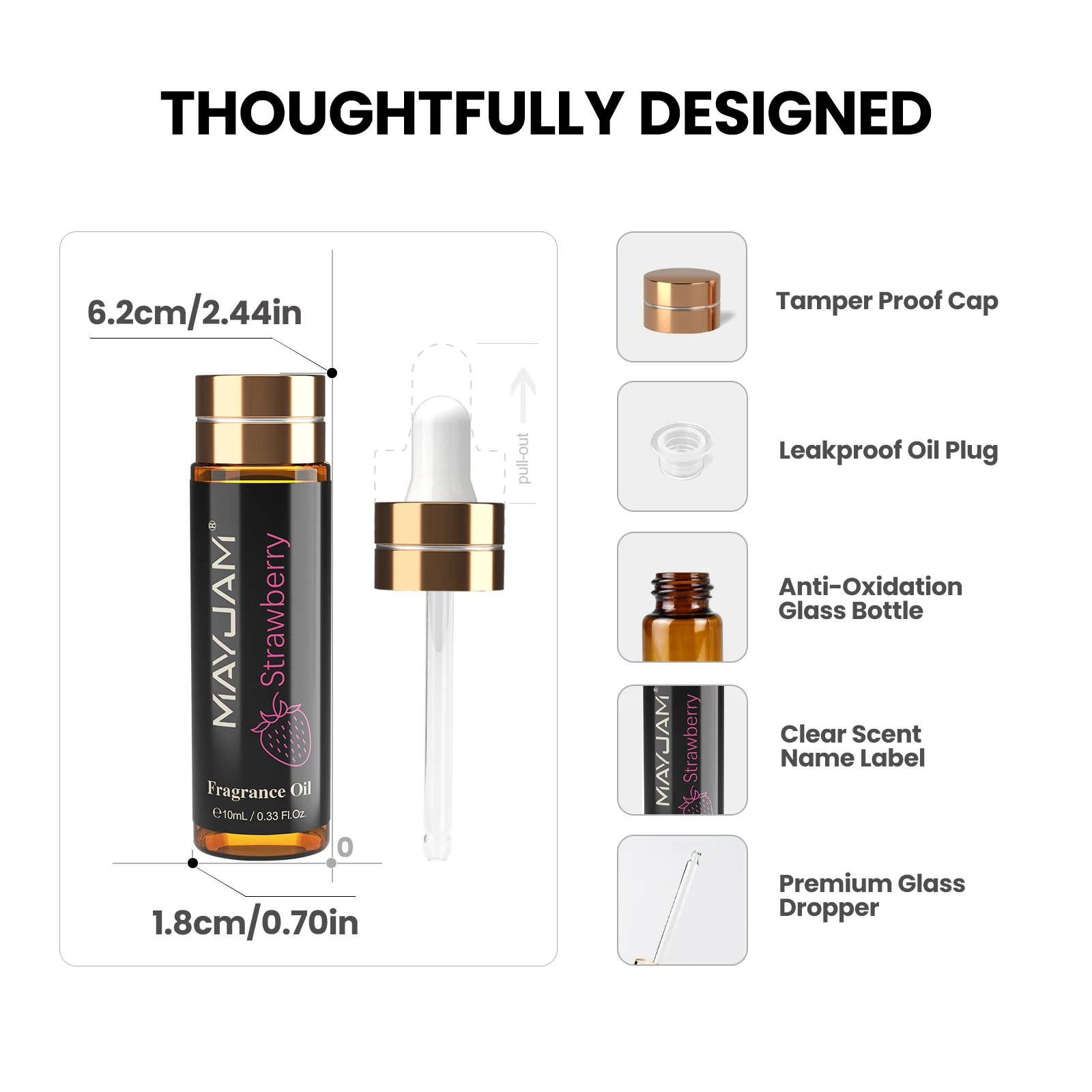 Geurolie Aardbei Kokosnoot Vanille Kers Babypoeder Witte Muskus Sea Breeze Bay Rum Regen Bamboe Keulen voor dames en heren