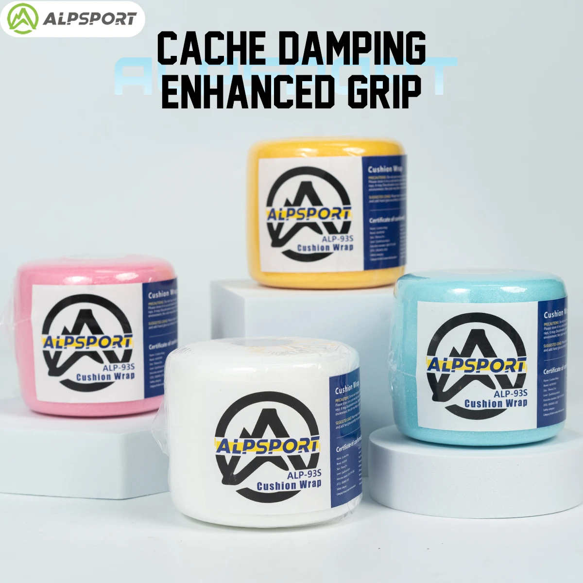 

ALPSPORT 93С Импортная амортизирующая пленка Прочные, улучшают ощущения от бадминтонных ракеток и снижают вибрацию Пленка для ручки ракетки