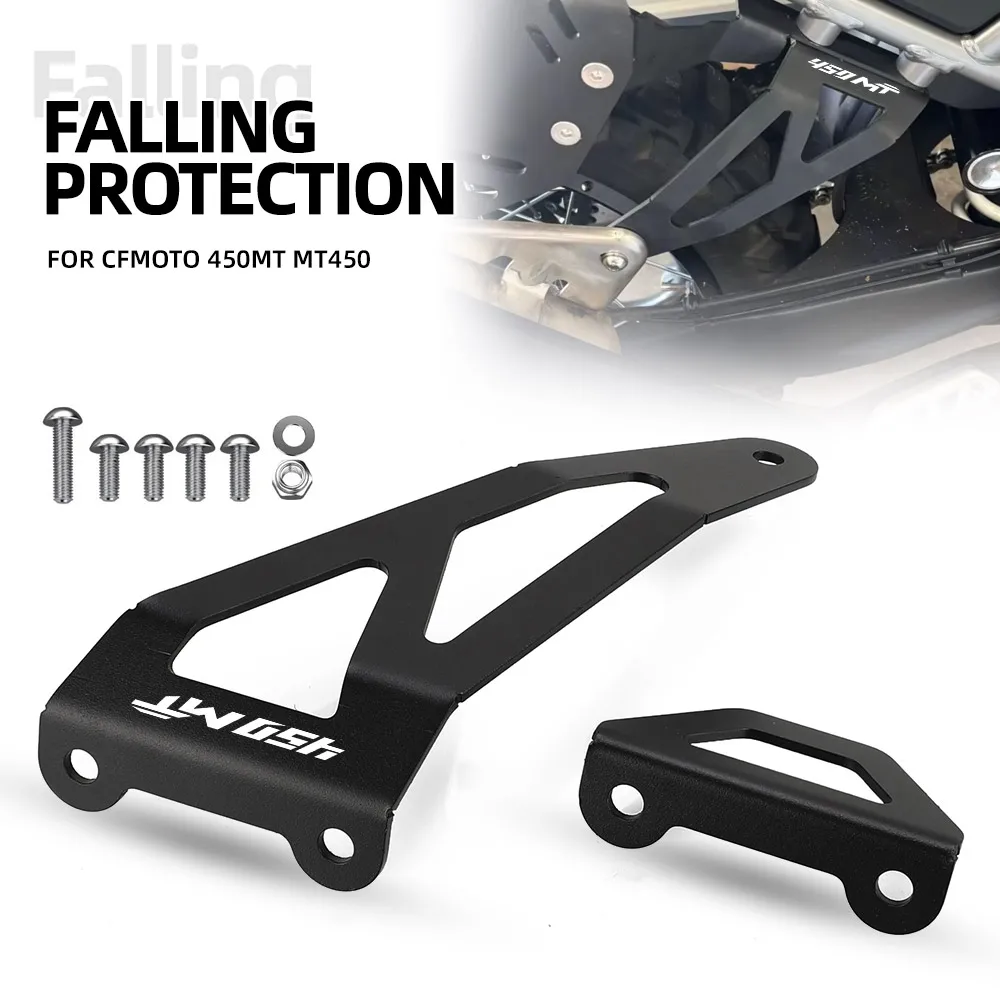 For CFMOTO 450MT IBEX450 2024 2025 2026 Exhaust Muffler Pipe Hanger Bracket Support Holder Stand FOR CF MOTO IBEX 450 MT MT450