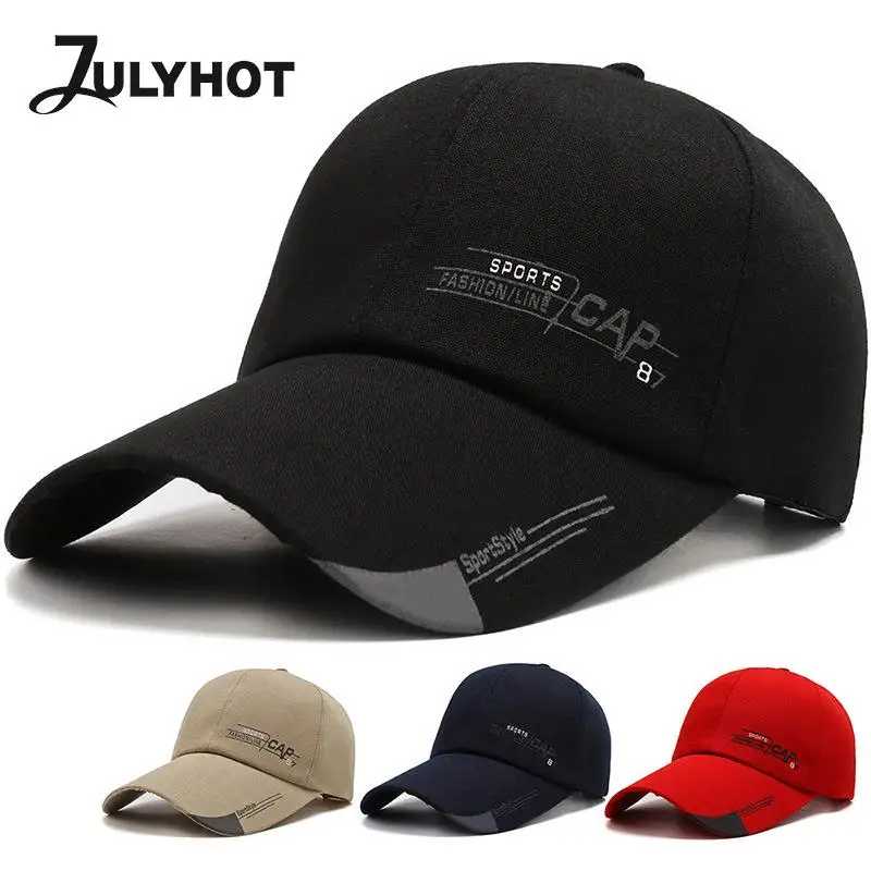 

Men Women Baseball Cap, Letter Print Dad Hat Adjustable Low Profile Street Hip Hop Trucker Cap New Style