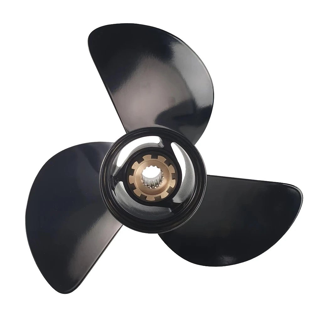 13x19 Aluminum Boat Propeller, Replacement Prop Fit Mercury 40–140 HP Outboard Motor