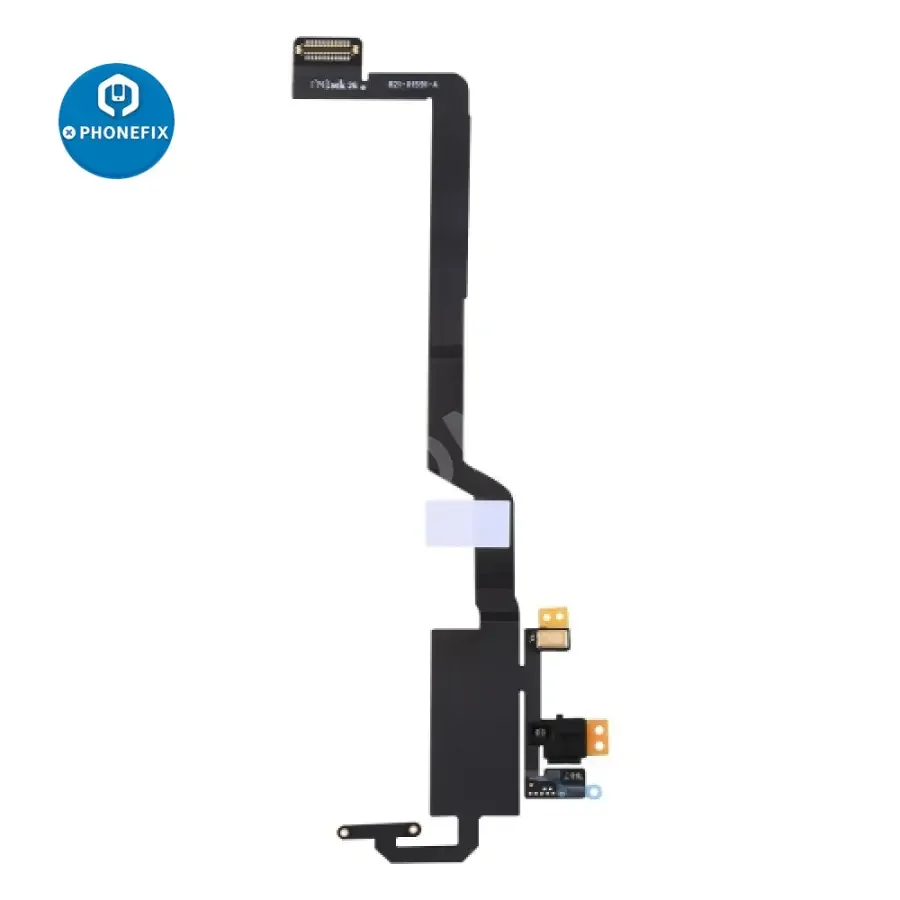 Haut-parleur d'écouteur pour iPhone, 11, 12, 13, 14 Pro Max, MINI, XS Max, Poly X, capteur de lumière de proximité, identification qualifiée ale, câble ruban flexible
