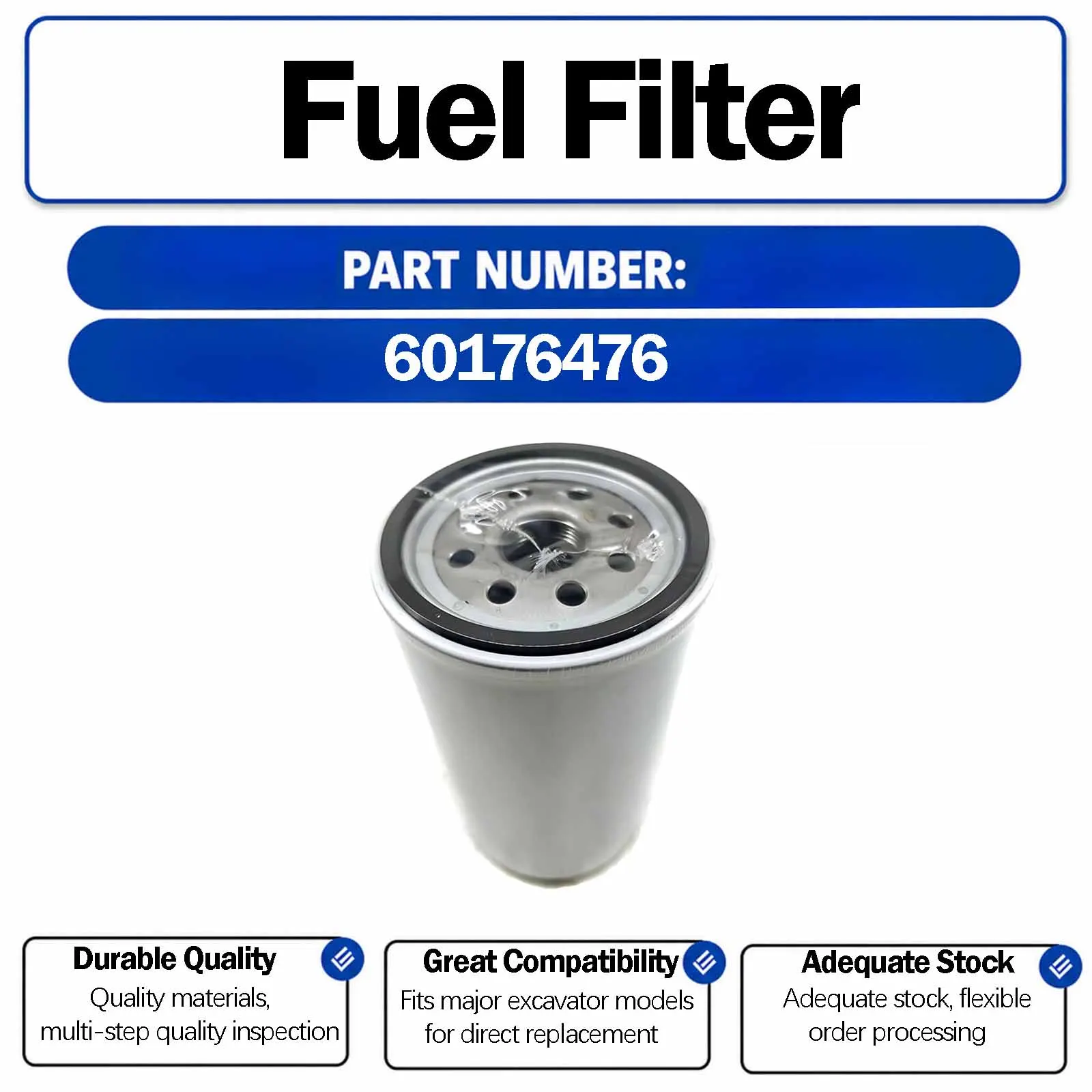 Ölfilter JM-2087 für Sany SY245H Raupenbagger