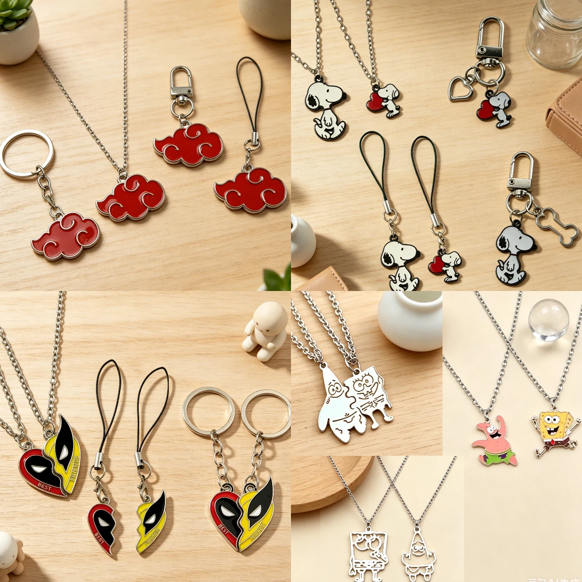

Japanese Anime Cosplay Logo Metal Unisex Pendant Necklace Keychain Fashion Jewelry for Men and Women, Friend Gift ...