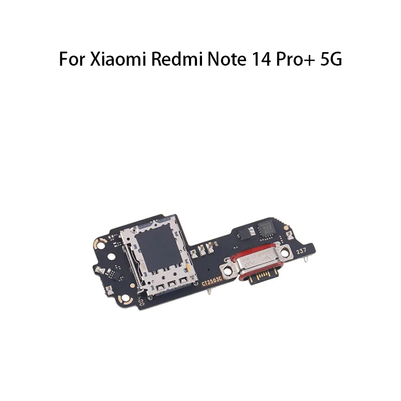 OEM USB شحن ميناء مجلس الكابلات المرنة ل Xiaomi Redmi ملاحظة 14 برو + 5G