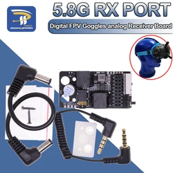 URUAV 5.8G RX PORT 3.0 DJI Digital FPV occhiali scheda ricevitore analogico rapidfire TBS fusion per DJI Fatshark FPV occhiali