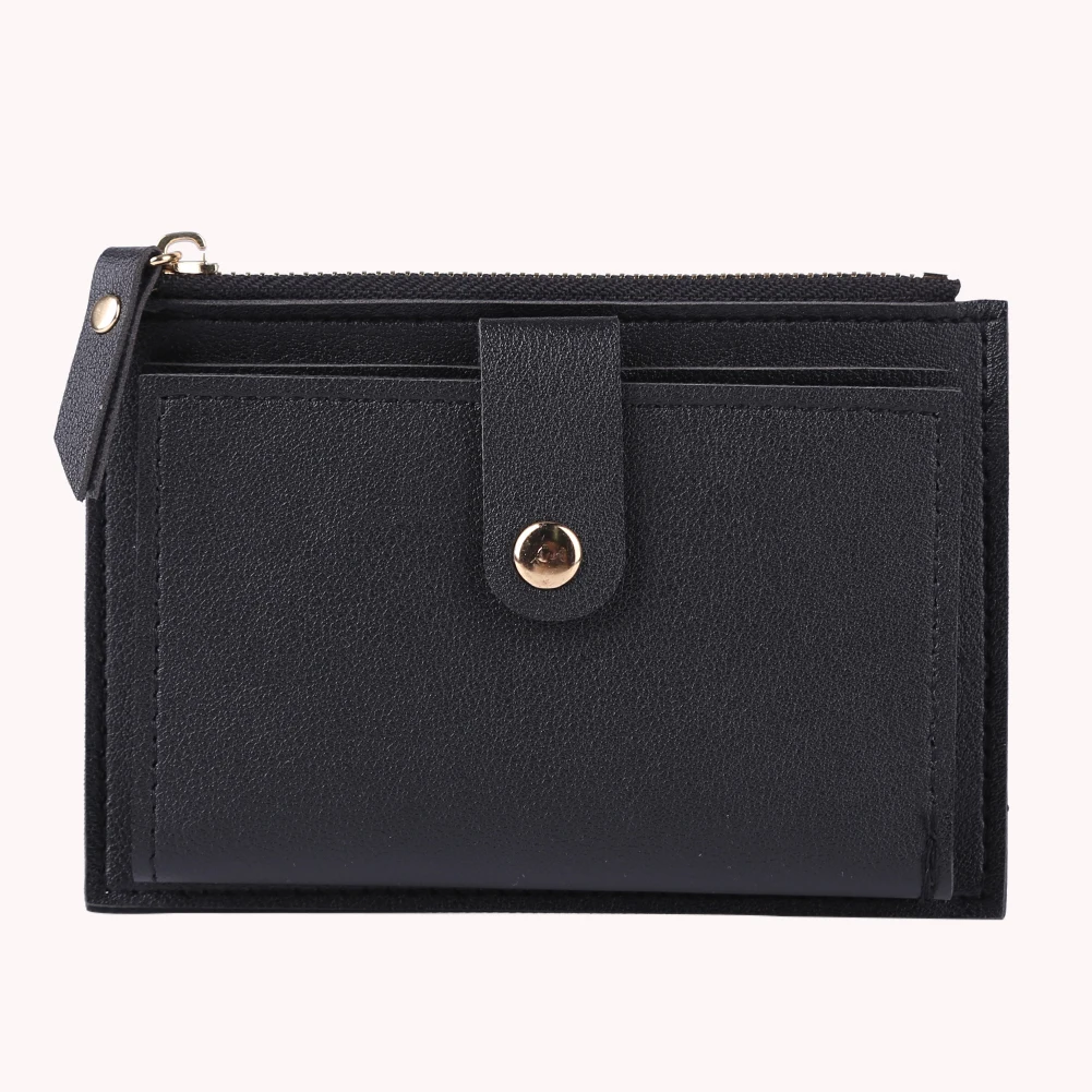 New Leather Function Business Card Holder Case Men Women Credit Passport Card Bag ID Passport Wallet 6 Colors