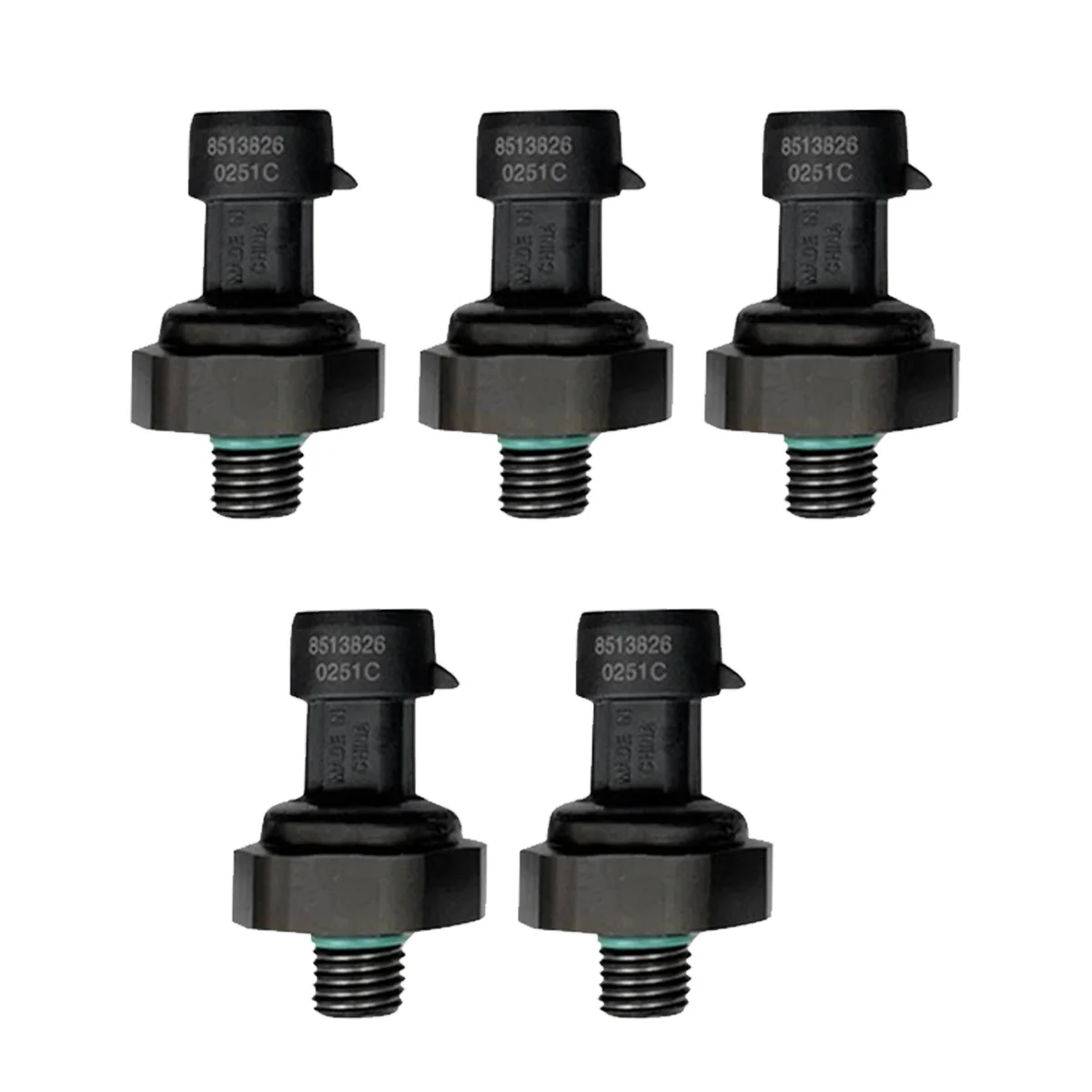 5Pcs 8513826 Oil Fuel Pressure Sensor for YALE Forklift Engine Oil Pressure Switch 2070263 580051796 H40-120FT 040-120VX