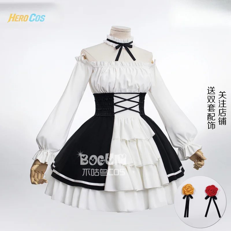 

EVA Asuka Langley Soryu Cosplay Costume Maid Dress Fancy Party Suit Halloween Carnival Uniforms Anime Clothing HERO Cos