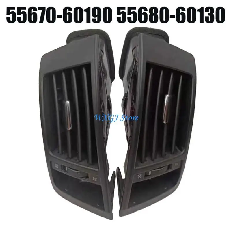 

37JE 2x For LC200 55680-60130 Dashboard Air Vent Outlet Front Air Conditioning Grille