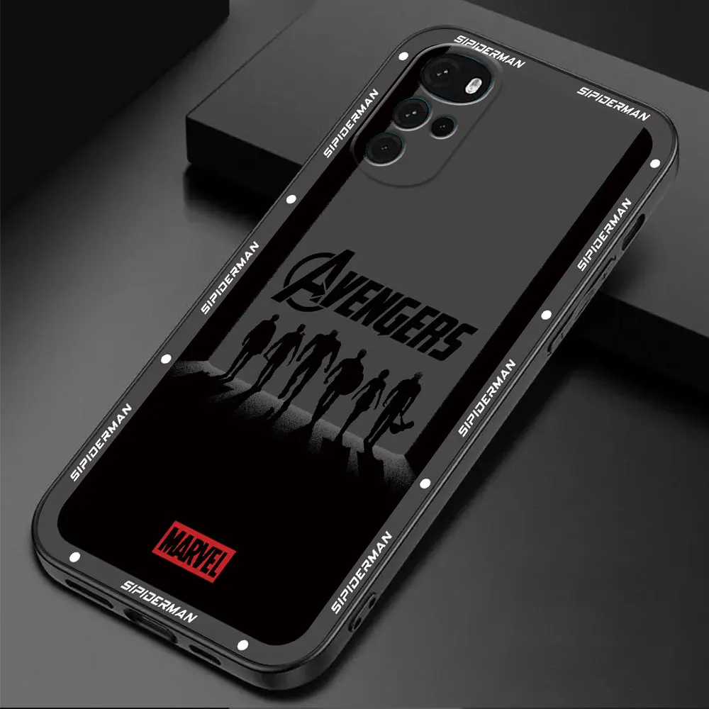 Marvel Super Hero Case for Motorola Moto G73 G60s G60 G32 G71 G72 G50 G30 G22 G31 G51 G52 G53 Silicone Cover