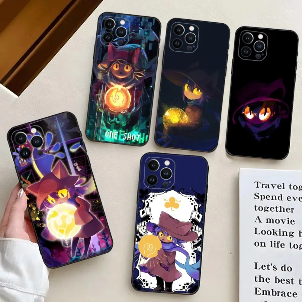 

Game One Shot Niko Phone Case For iPhone 15,14,13,12,11,Plus,Pro Max,XS,X,XR,SE,Mini,8,7 Soft Silicone Cover