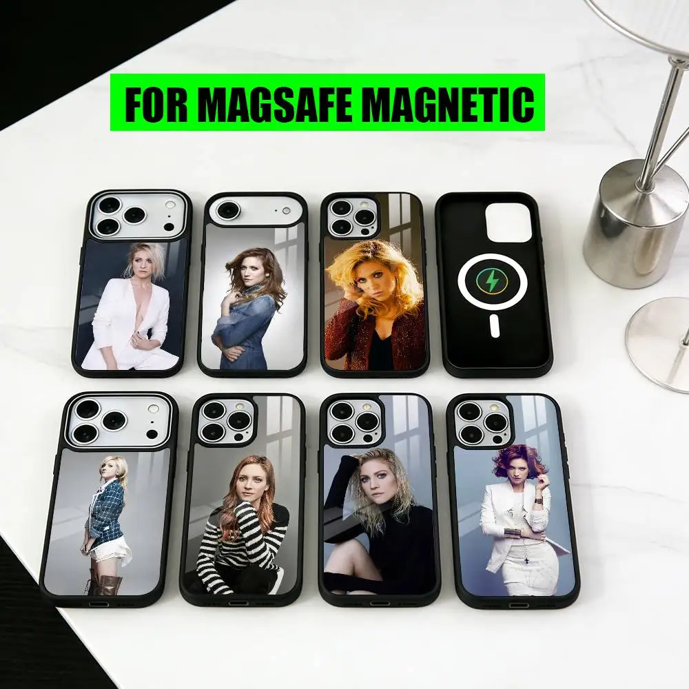 

Чехол для телефона Classic Actor B-Brittany S-Snow для iPhone 17, 16, 15, 14, 13, 12, 11 Plus, Pro, магнитный, для беспроводной зарядки Magsafe