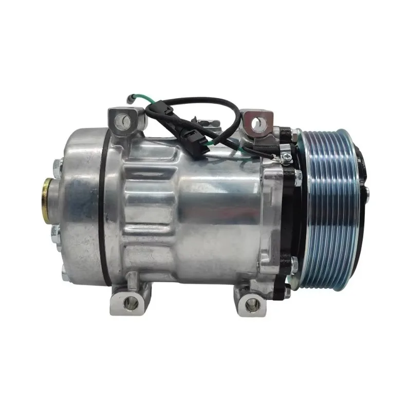

Новый автомобильный компрессор кондиционера 709-8PK-24V 12V DC SD7H15 для SAND EN, универсальный компрессор кондиционера, модифицированный компрессор для грузовиков