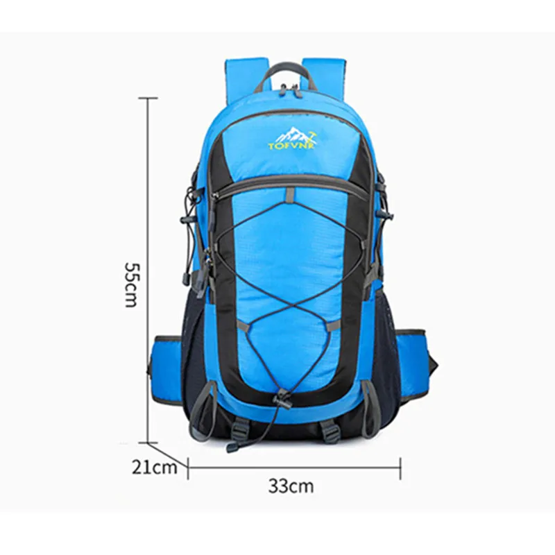 Backpack Camping Sport Bag For Men Women Travel Accessories Female Large 50 Liters Mountaineering Male Bagpack Hiking Rucksack