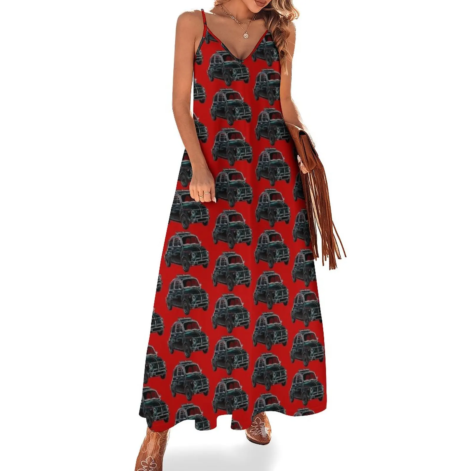 

Iconic Fiat 500 Neon Sleeveless Dress womens clothing ladies dresses for women 2024 dress for women 2024