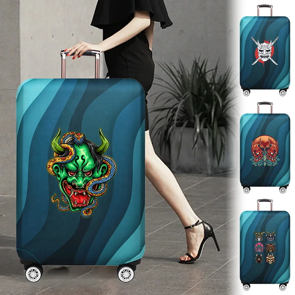 

Luggage Cover Stretch Fabric Suitcase Protector Baggage Dust Case Cover Printing Monster Suitable 18-32 Inch Suitcase Case