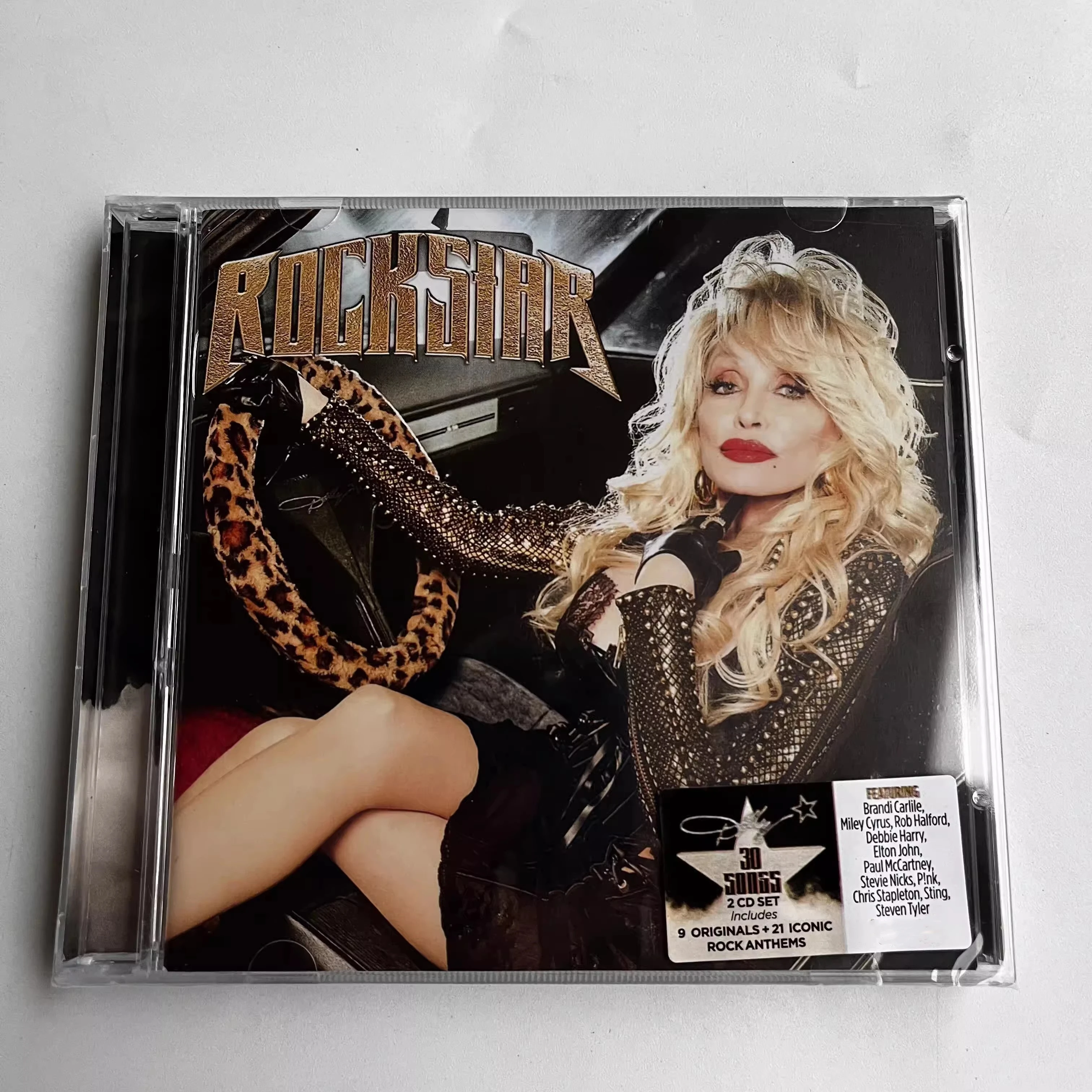 Neue Rock Dolly Parton Musik CD Rockstar Album 2 stücke Musik aufzeichnung Cosplay Walkman Auto Soundtracks Box Sammlung Party Musik Geschenke