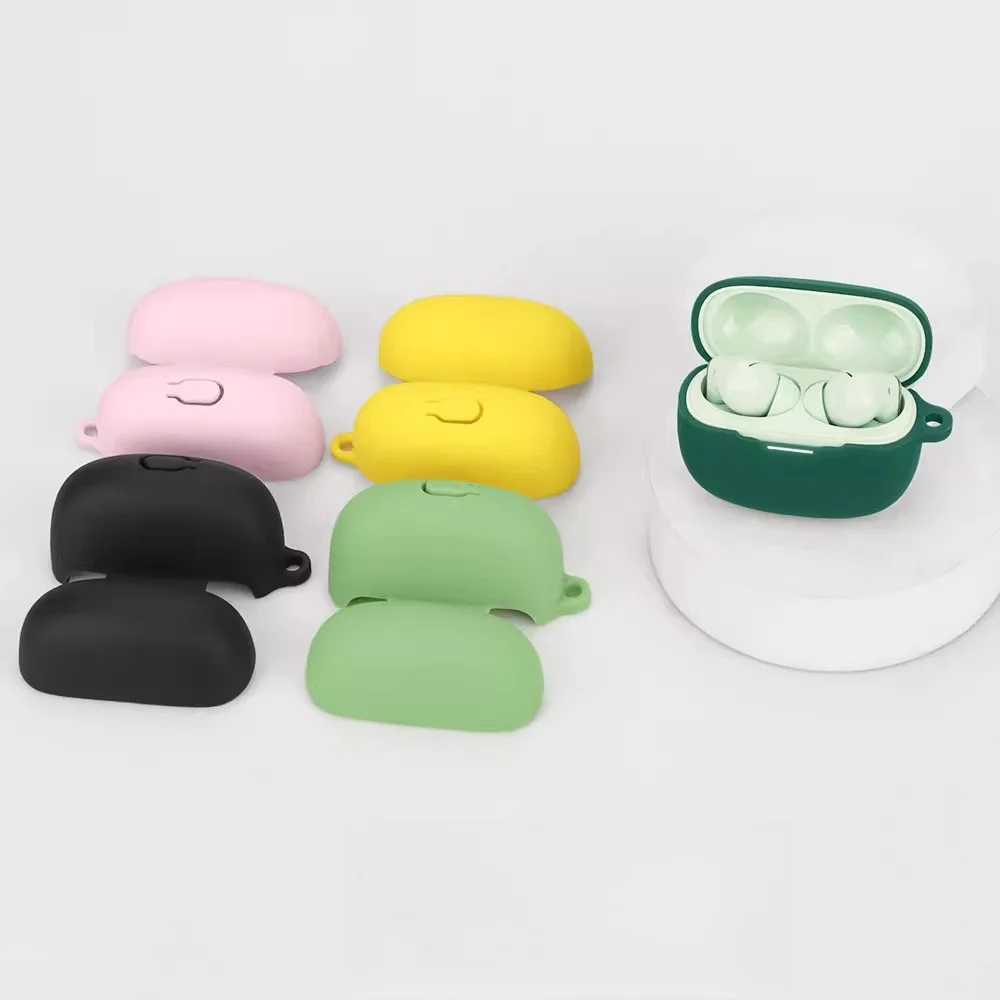 For Redmi Buds 8 Pro Case buds8Active /buds8lite Solid Color Silicone Bluetooth Earphone Cover For Redmi Buds 8 Active cover