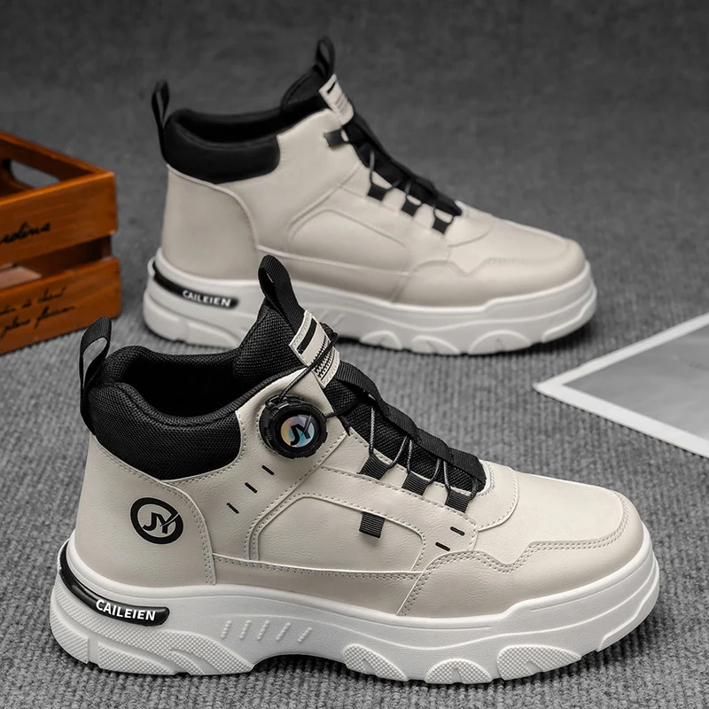 

Autumn Mens Casual Shoes Leather Men's Sneakers Comfortable Soft Male Wark Board Shoes Platform Shoe for Men Кроссовки Мужские