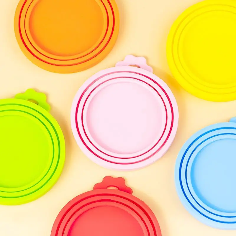 Silicone Stretch lids Canning lids Reusable Sealed Against moisture Pet Canning Fresh-keeping lid Kitchen tools accessories T021