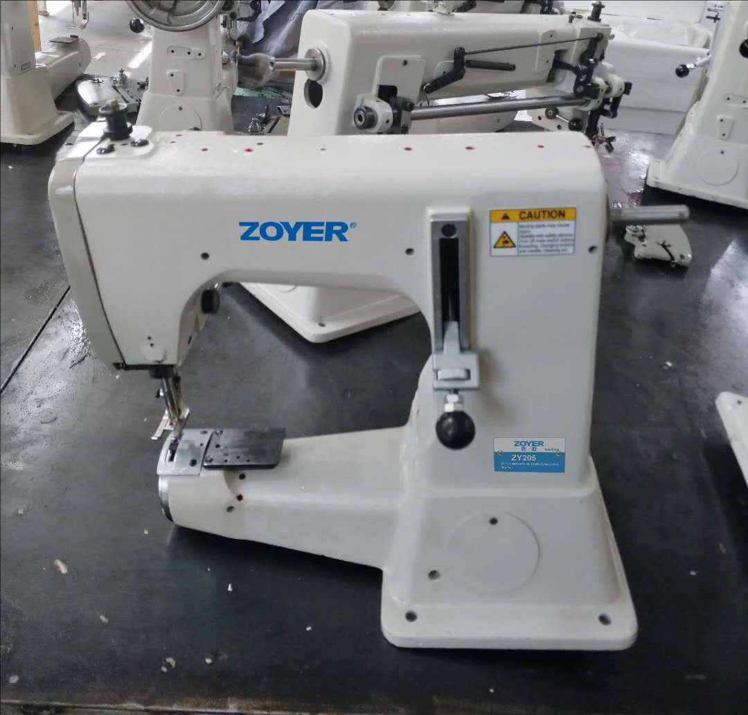 ZY205 Industrial Heavy Duty Cylinder Bed Compound Feed Motor Lockstitch Sewing Machine New Eco-Friendly