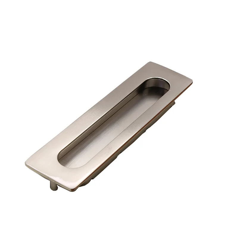 10 Uds. Cajones de gabinete cepillados de níquel curvo, simplicidad moderna europea, puertas de gabinete, manijas de herrajes para muebles de aleación de aluminio