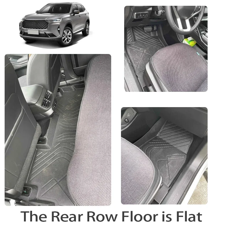 Car Floor Mats For Haval H6 III MK3 2020~2026 5seat Waterproof Pad LHD RHD Rug Foot Carpet Floor Cover Auto Interior Accessories