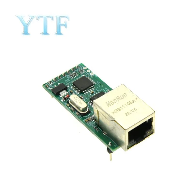 RS232 Serial to Ethernet Module Tcp Ip UDP Network Converter Module TTL Lan Module with RJ45 Port