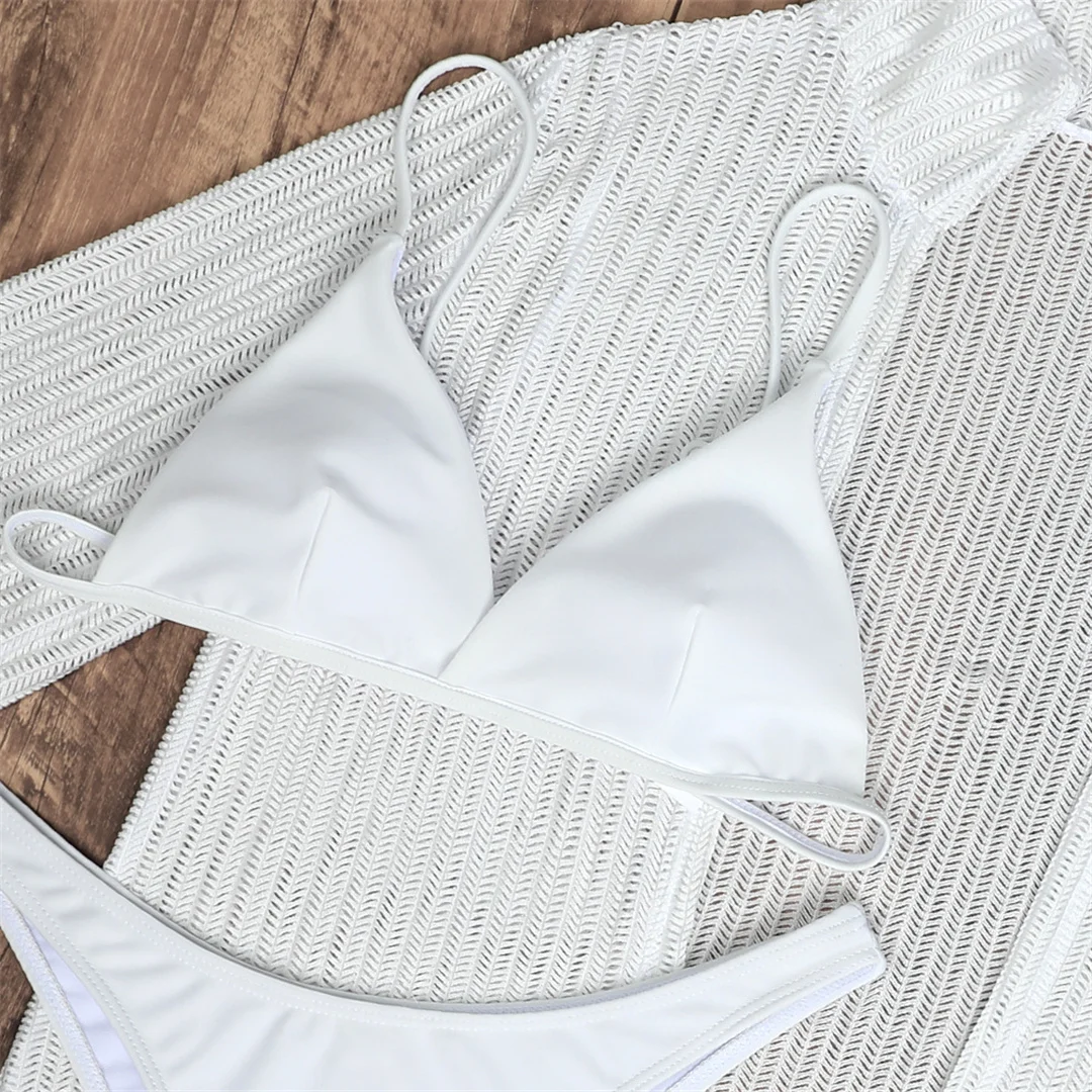 Mit Hemd, Shorts, Neckholder, brasilianischer Bikini, Damen-Badeanzug, Damen-Bademode, vierteiliges Bikini-Set, Badeanzug, Badebekleidung, Schwimmbekleidung V5716H – Detail 29