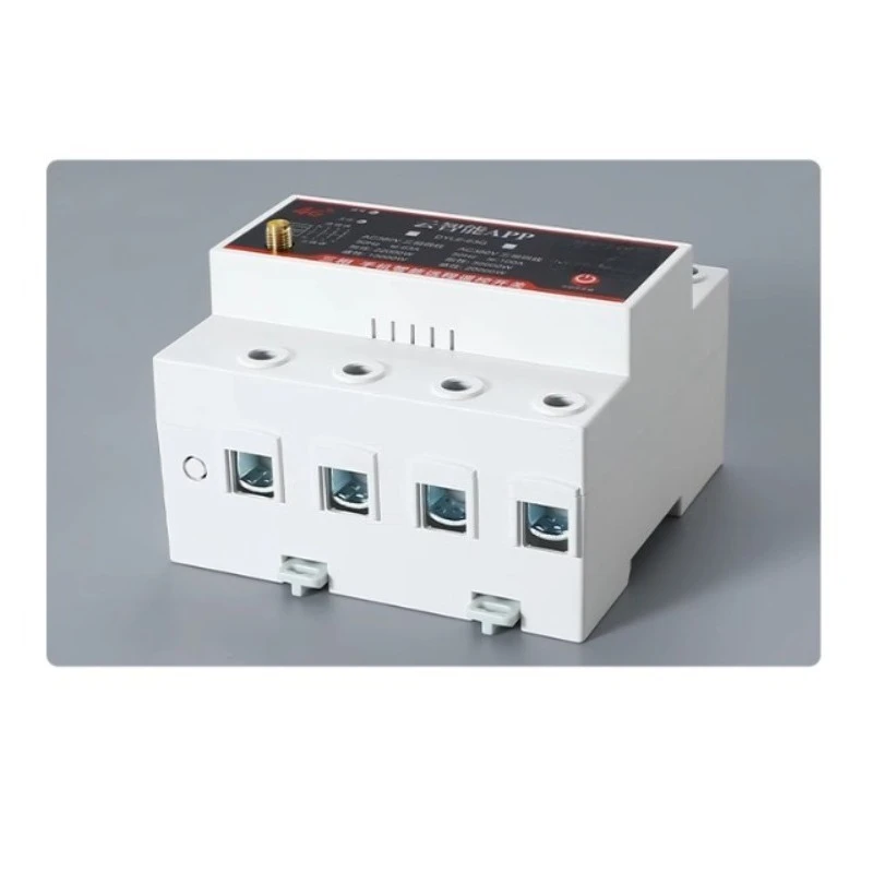 Wireless 4G Three-Phase Timer Switch with Prepaid Data, Mobile APP Remote Control & Power-Off Memory for High-Power Appliances