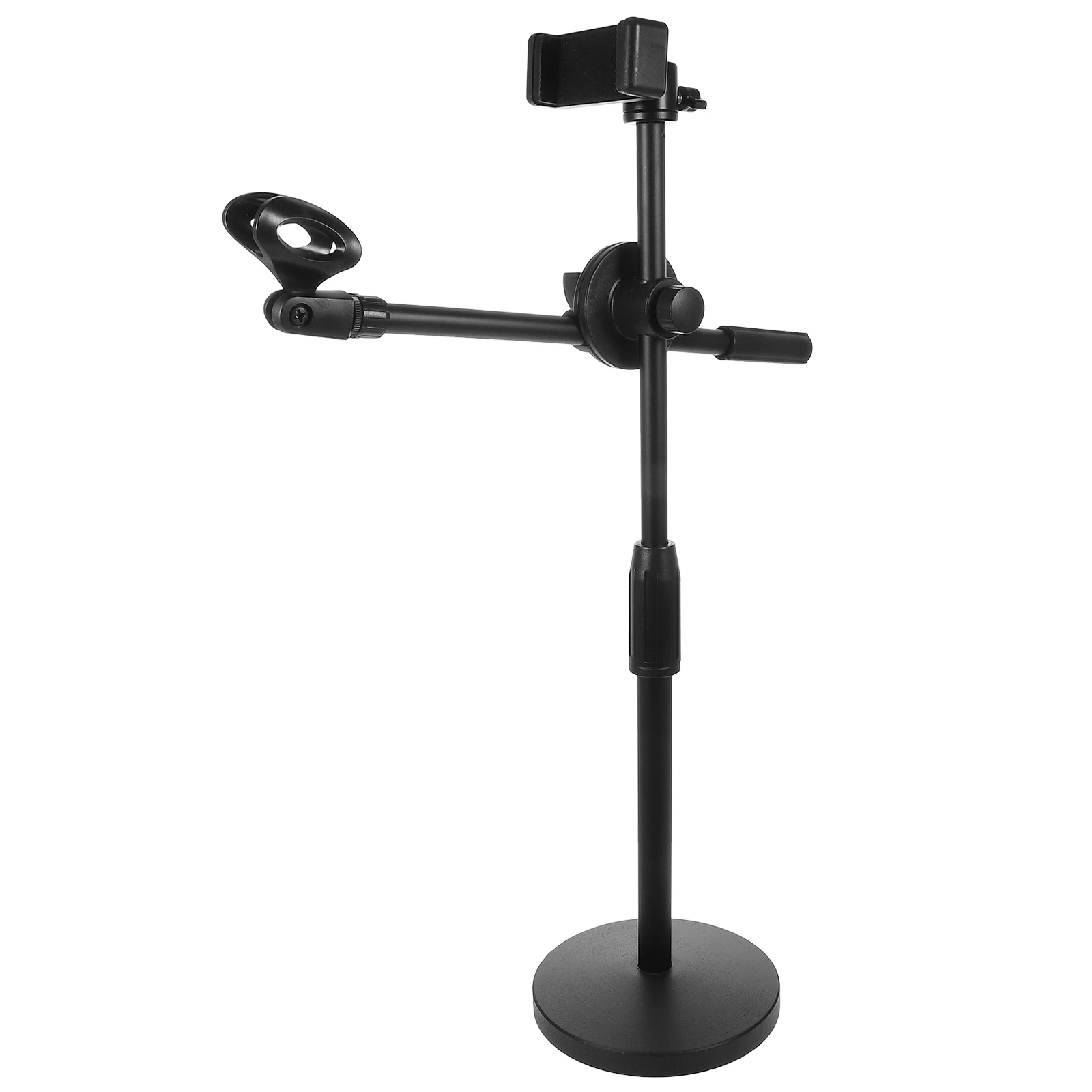 

Adjustable Mic Phone Mount Sturdy Durable Comfortable Angle Wide Applications Universal Clip Shock Mount 360 Rotation Cell