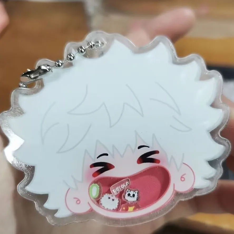 

Jujutsu Kaisen Gojo Satoru Shake Joy Keychain Acrylic Bag High Beauty Gift for Friends and Girlfriends Y2k Fashion Toys Anime