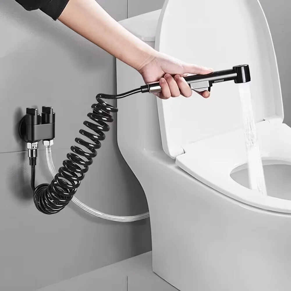

Новый 1,5-5 м пружинный гибкий выдвижной шланг насадка для душа унитаз биде водопроводная труба сантехника ванная комната спираль гибкий шланг для душа