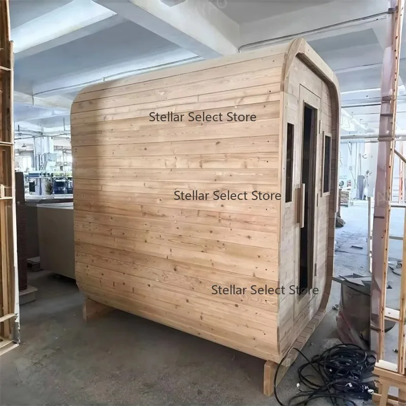 Garden Sauna Outdoor Kit Men's Cut Weight Sauna Kit Fir Sauna Dome For Sale