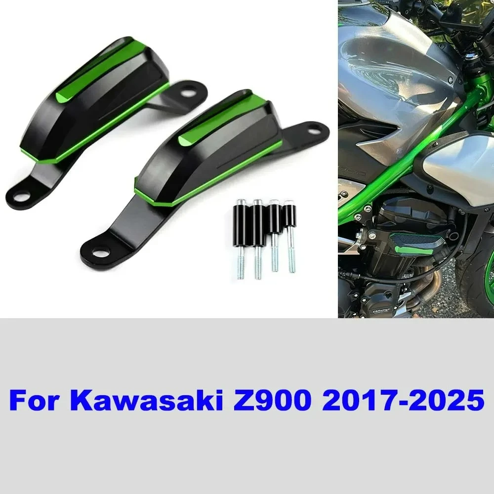 

Motorcycle Accessories Parts Engine Cover Crash Pads Frame Protectors Slider Stator Guard For KAWASAKI Z 900 Z-900 2025-2017