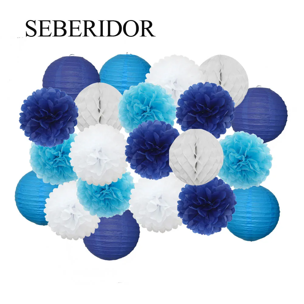 Nóng Lễ Cưới Trang Trí Màu Be Hồng Bộ Vòng Đèn Lồng Giấy Gấp Trẻ Em Sinh Nhật Ủng Hộ Tự Làm Treo Mô Flowerts