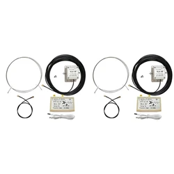 MLA-30+ Plus 0.5-30Mhz Ring Active Receive Antenna SDR Loop Antenna Low Noise Medium Short Wave Radio Short Wave